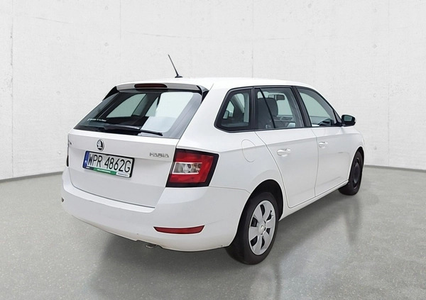 Skoda Fabia cena 21475 przebieg: 218782, rok produkcji 2019 z Konin małe 121